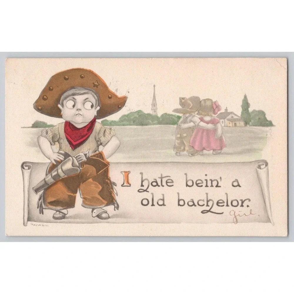 Wall Signed Artist Cowboy Humor 